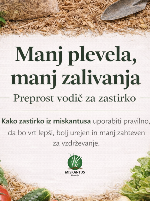 Vodič za uporabo miskantusa